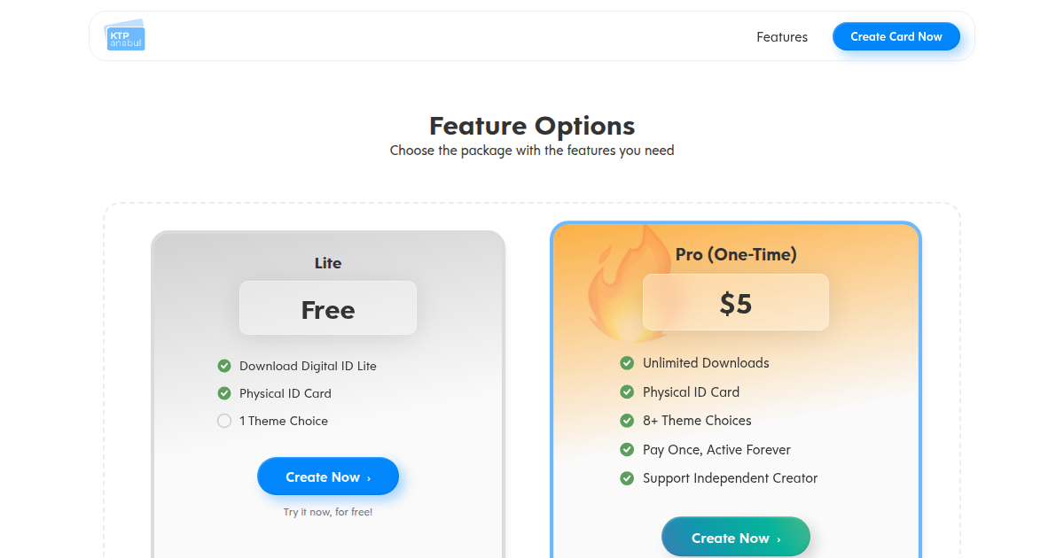 Feature Options
